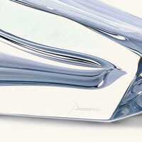 Diva Vase Large Clear baccarat diva vase large clear