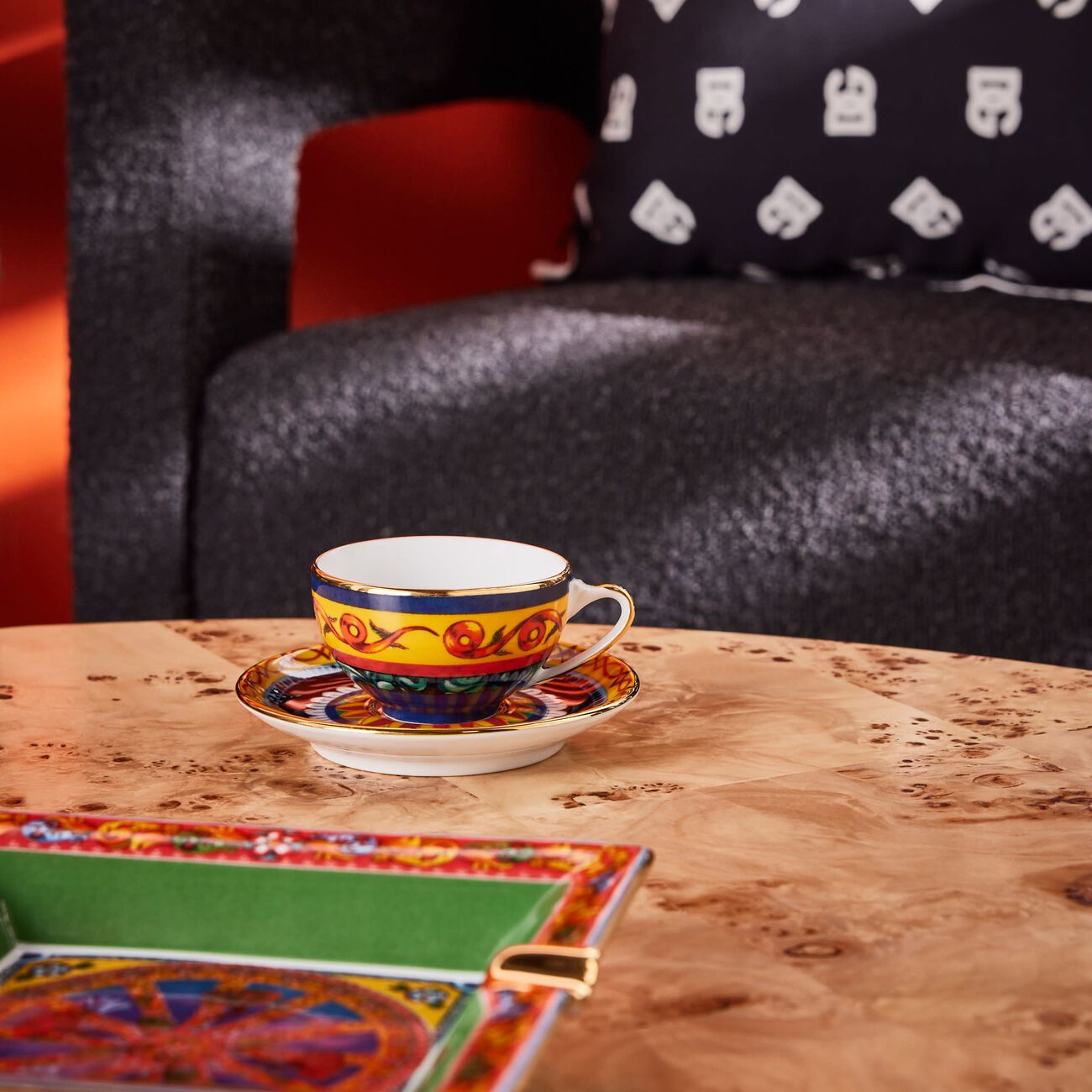 dolce gabbana casa carretto espresso set