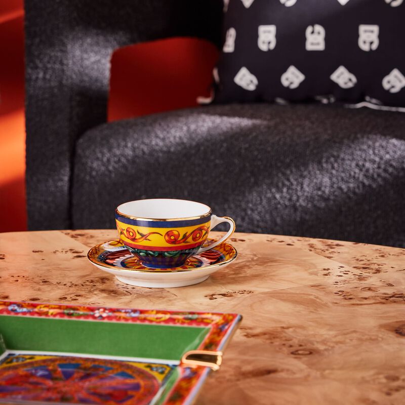 dolce gabbana casa carretto espresso set