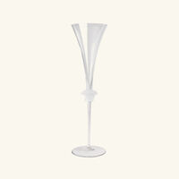 Medusa Lumiere Champagne Glass Clear versace medusa lumiere champagne glass clear