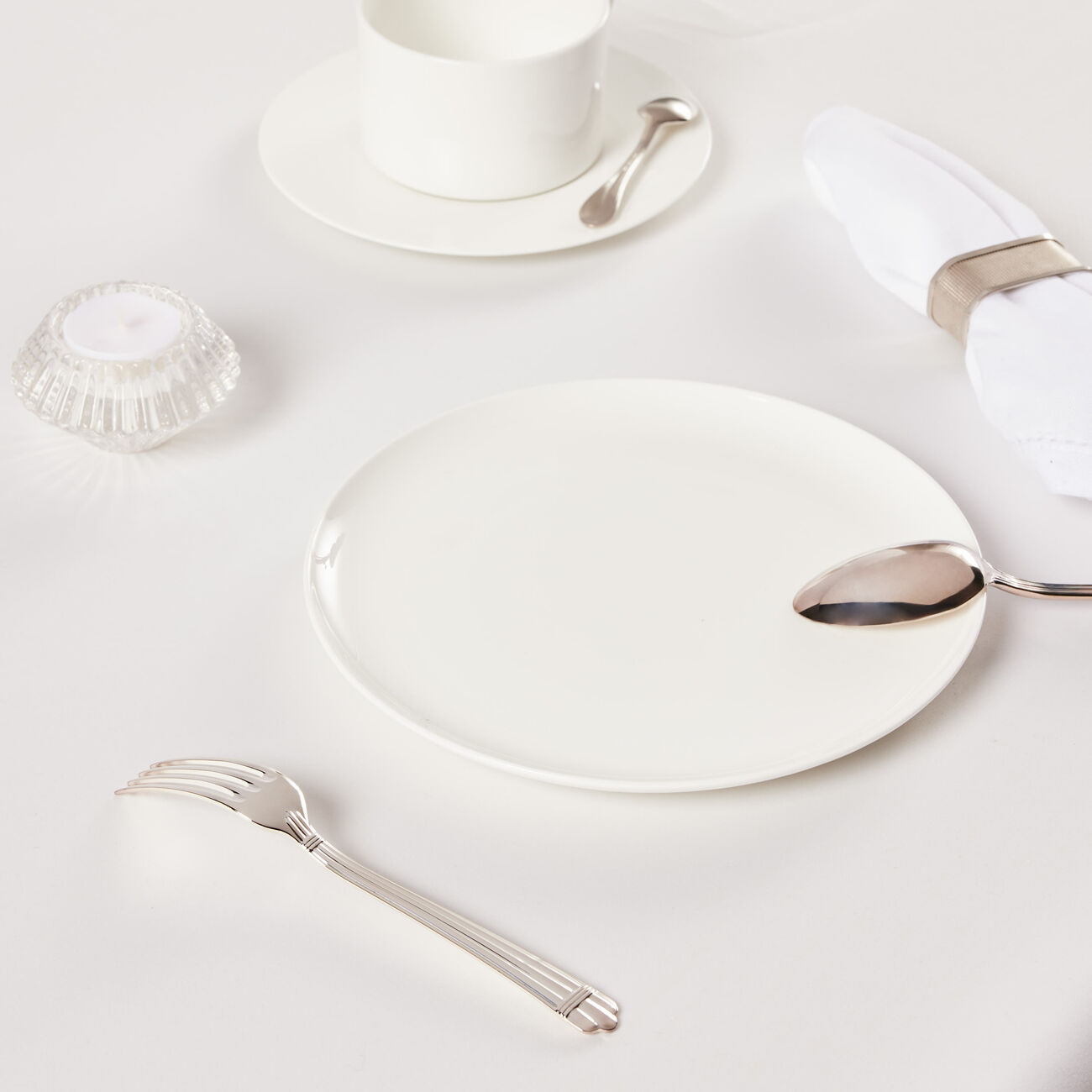 Aria Dessert Fork Silver Plated christofle aria dessert fork silver plated