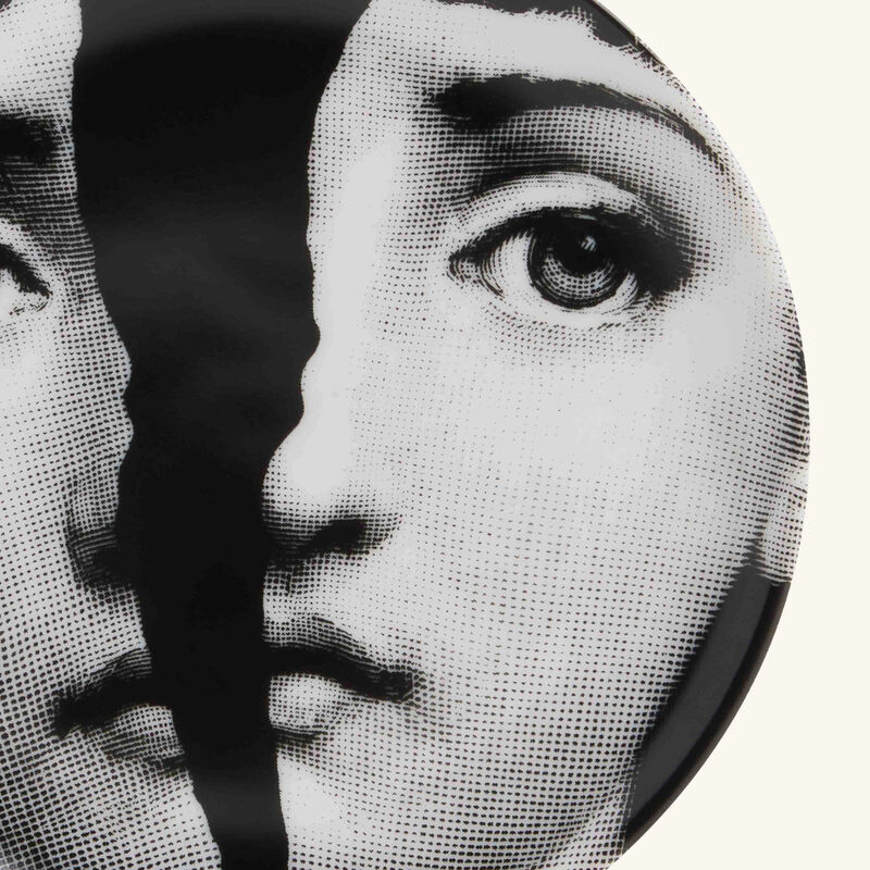 Tema e Variazioni No.10 Coaster Grey fornasetti tema e variazioni no 10 coaster grey