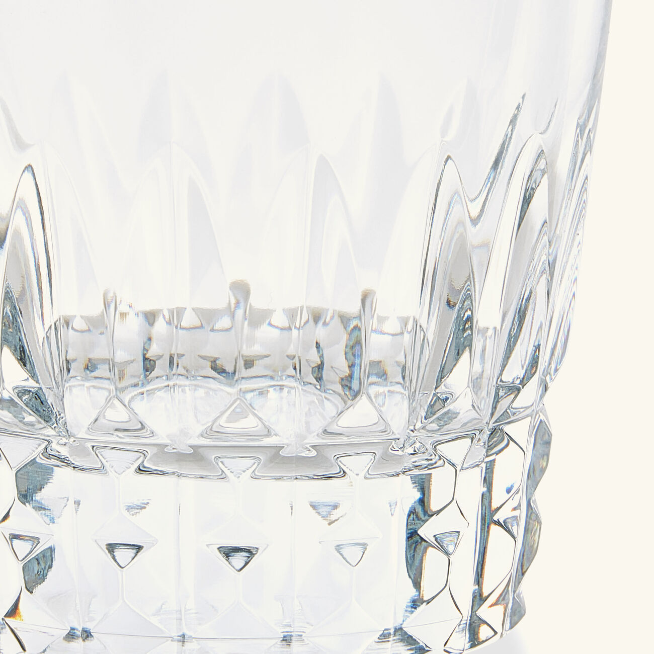 baccarat piccadilly drinking glass clear set of 2
