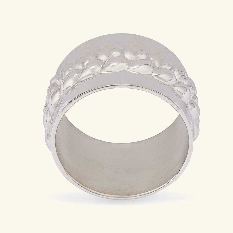 christofle babylone napkin ring silver plated