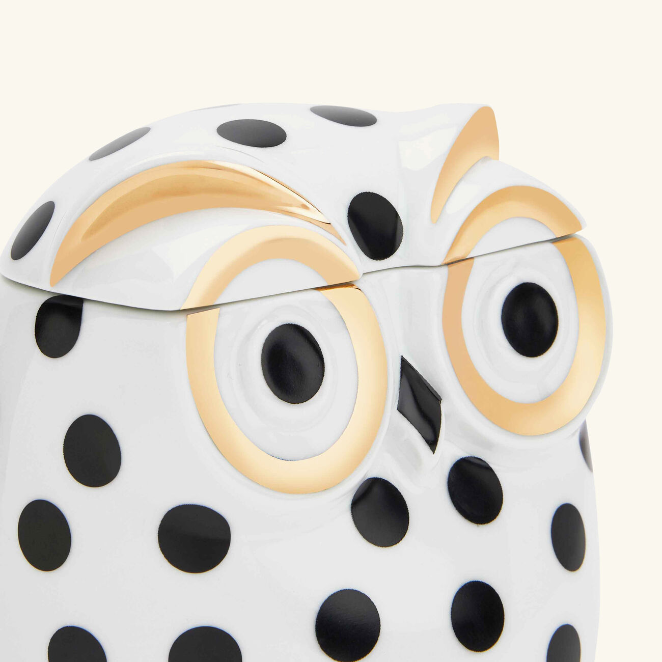 Civetta Impallinata Jar White fornasetti civetta impallinata jar white