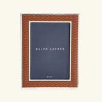Brockton Picture Frame Brown 17x22cm ralph lauren home brockton picture frame brown 17x22cm