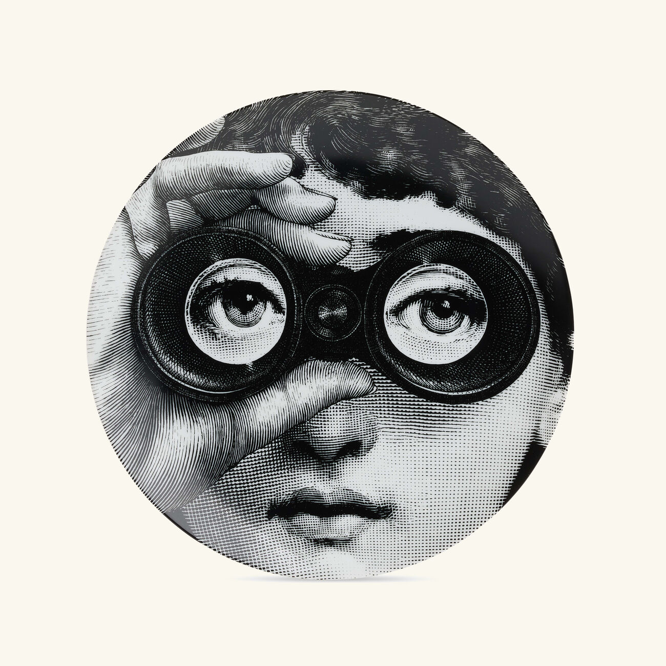 Tema e Variazioni no.286 Wall Plate fornasetti tema e variazioni no 286 wall plate