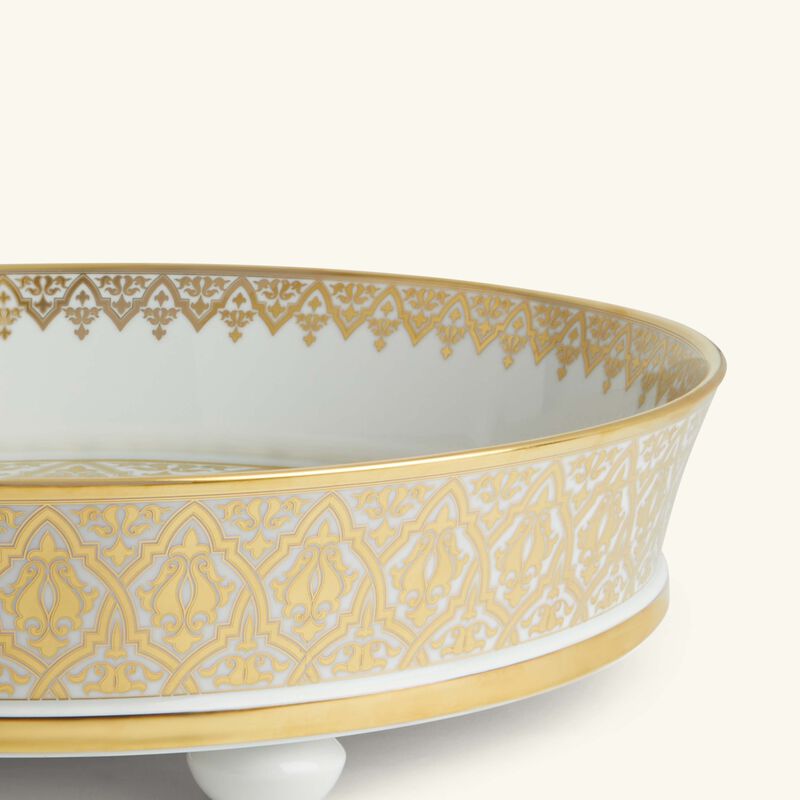 Venise Serving Platter Round Gold bernardaud venise serving platter round gold