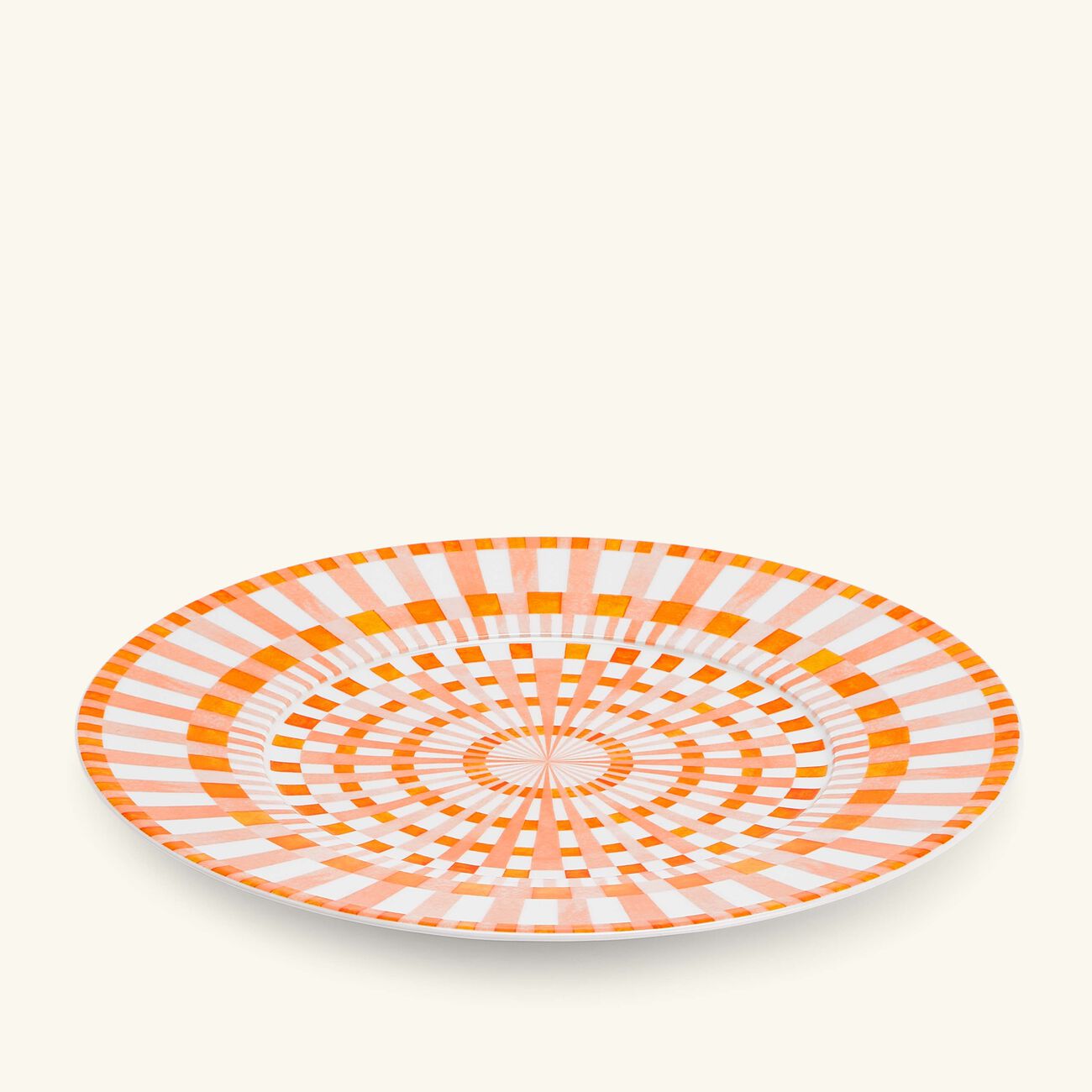 Terra Rosa Charger Plate Round Orange 29cm bernardaud terra rosa charger plate round orange 29cm