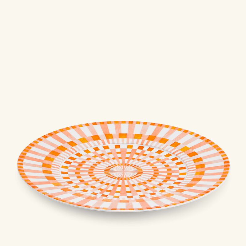 Terra Rosa Charger Plate Round Orange 29cm bernardaud terra rosa charger plate round orange 29cm