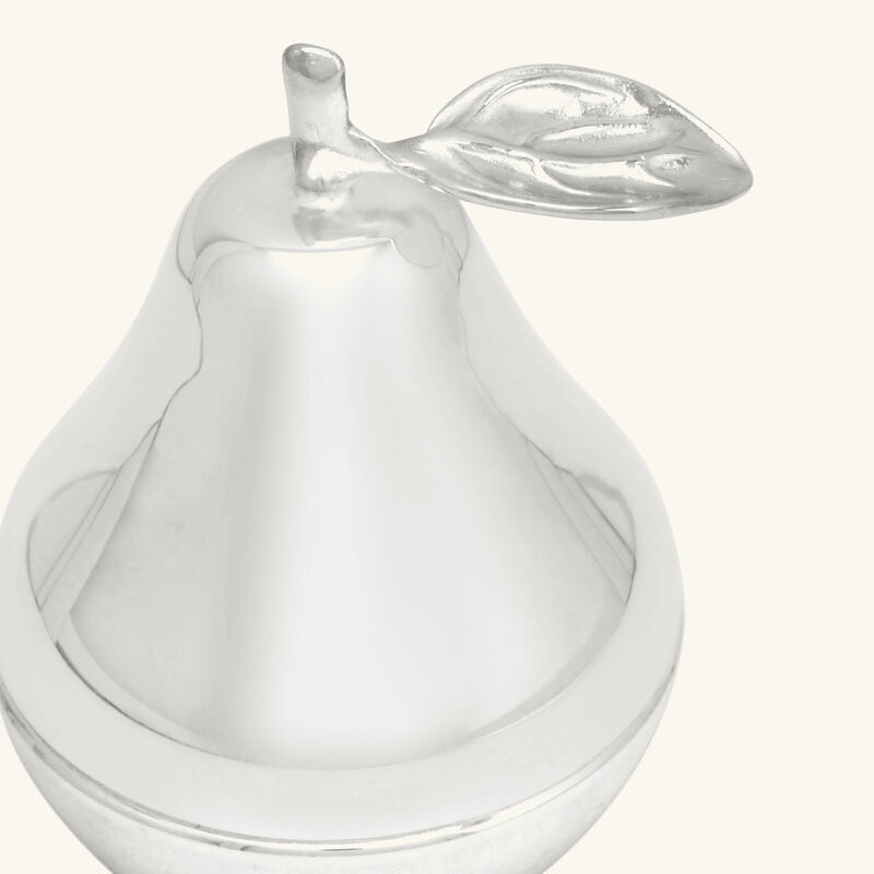 christofle pear bonbonni re box silver plated