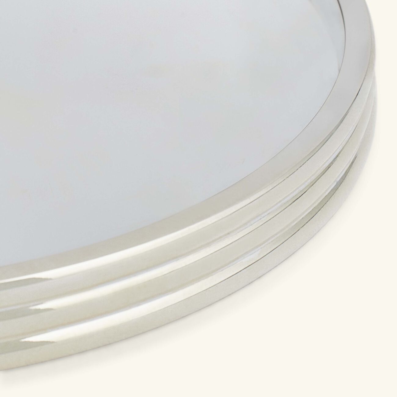 K+T Coaster Silver Plated Set Of 2 christofle k t coaster silver plated set of 2