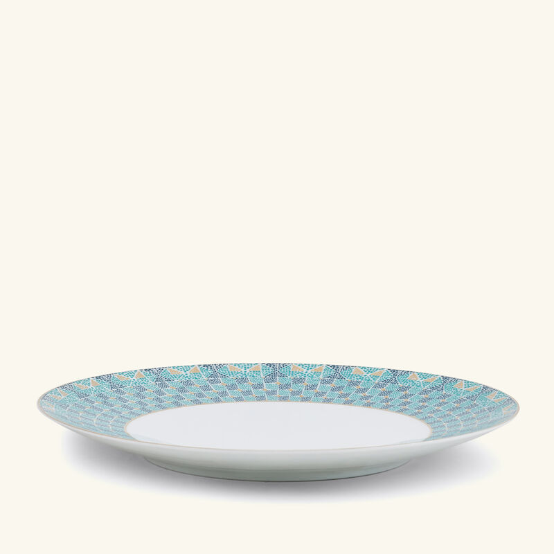 هافيلاند طبق الطعام بورتوفينو دائري أزرق 28 سم