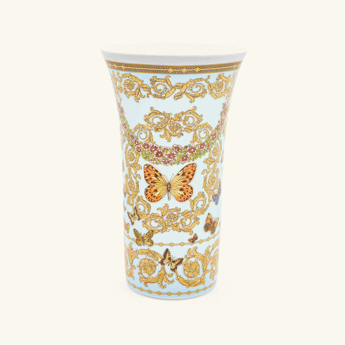 le jardin de versace vase large blue