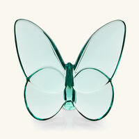 baccarat papillon lucky butterfly figurine mini blue scarabee