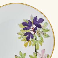 bernardaud jardin indien salad plate round white 21cm