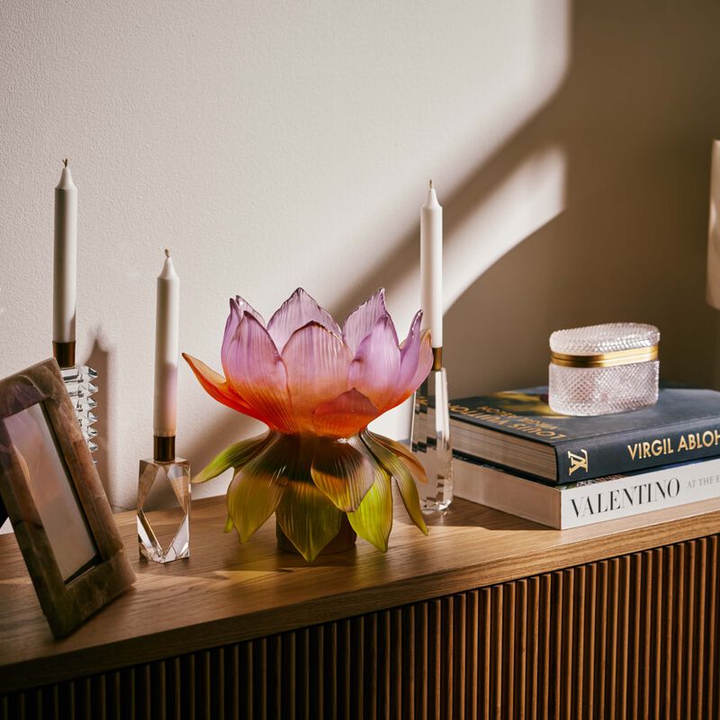 دوم مزهرية جاردان دو لوتس بالحجم المتوسط