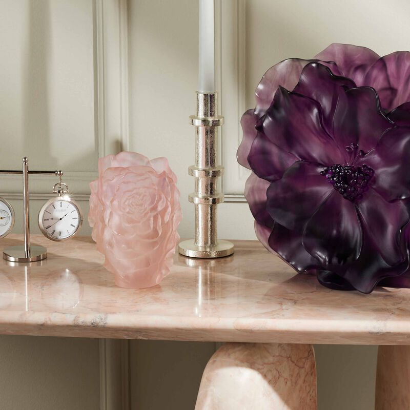 Camellia Vase Small Pink daum camellia vase small pink