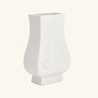 Alexandra Vase Medium White jonathan adler alexandra vase medium white