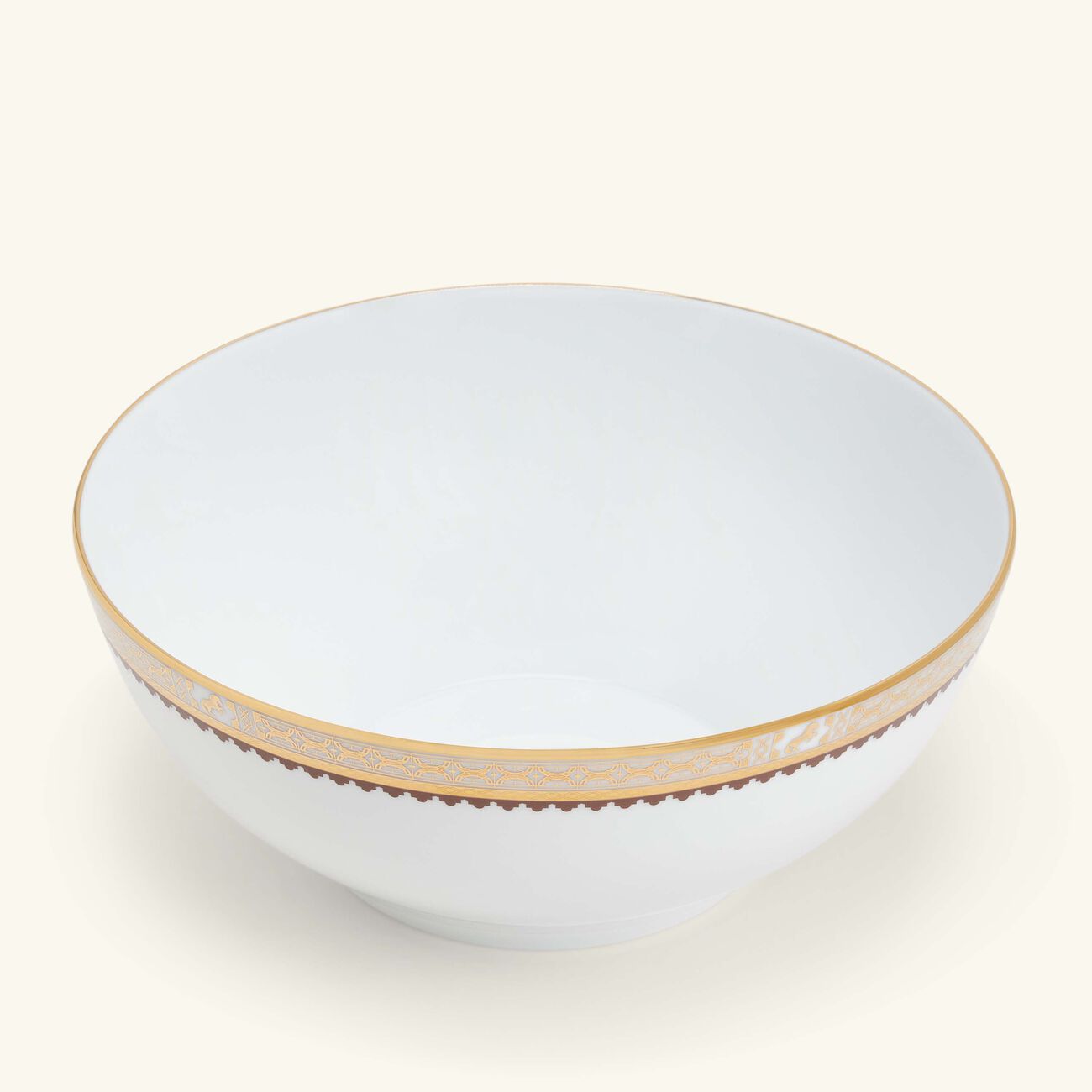 haviland cavalier royal salad bowl gold 10cm