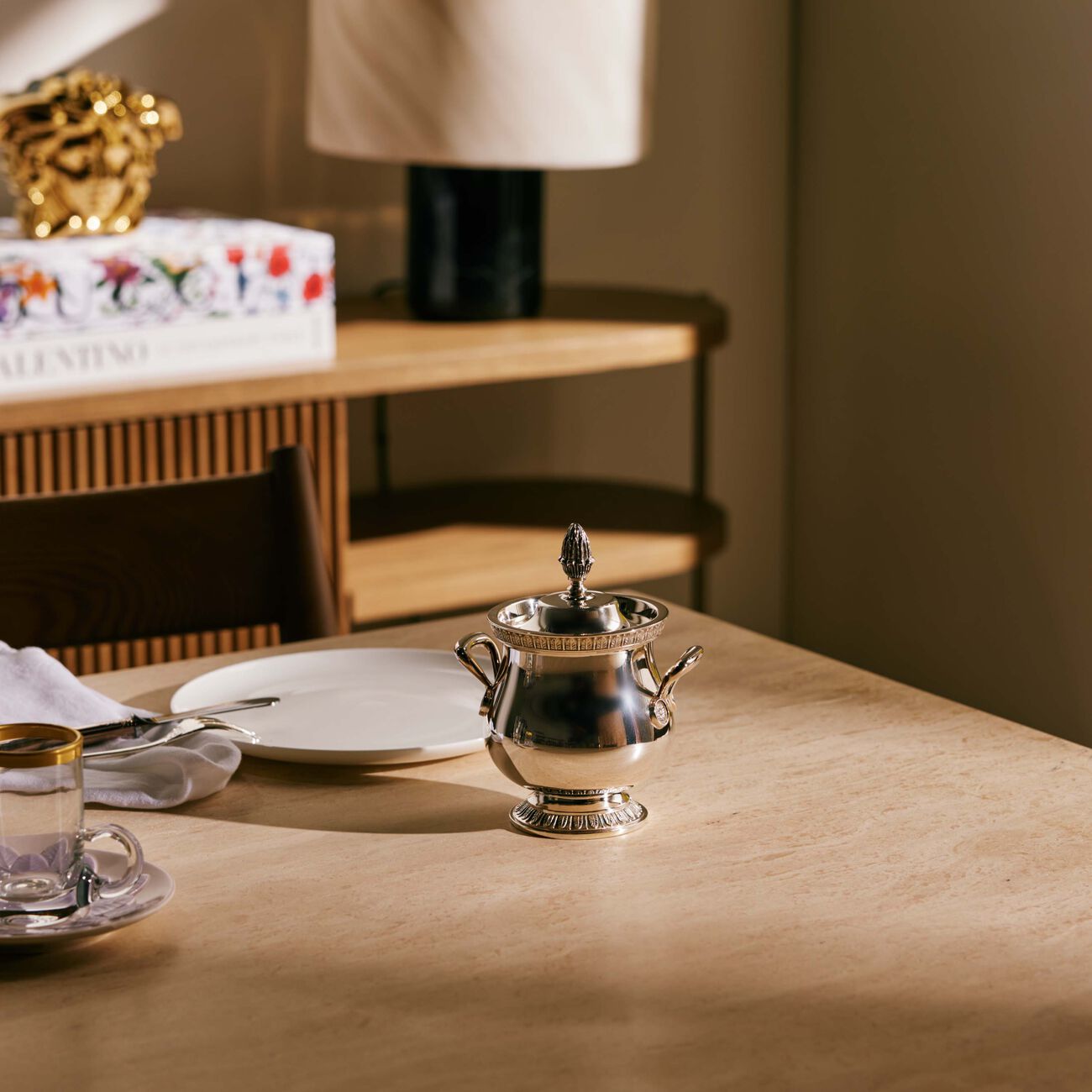 كريستوفل سكرية مالميزون باللون الفضي