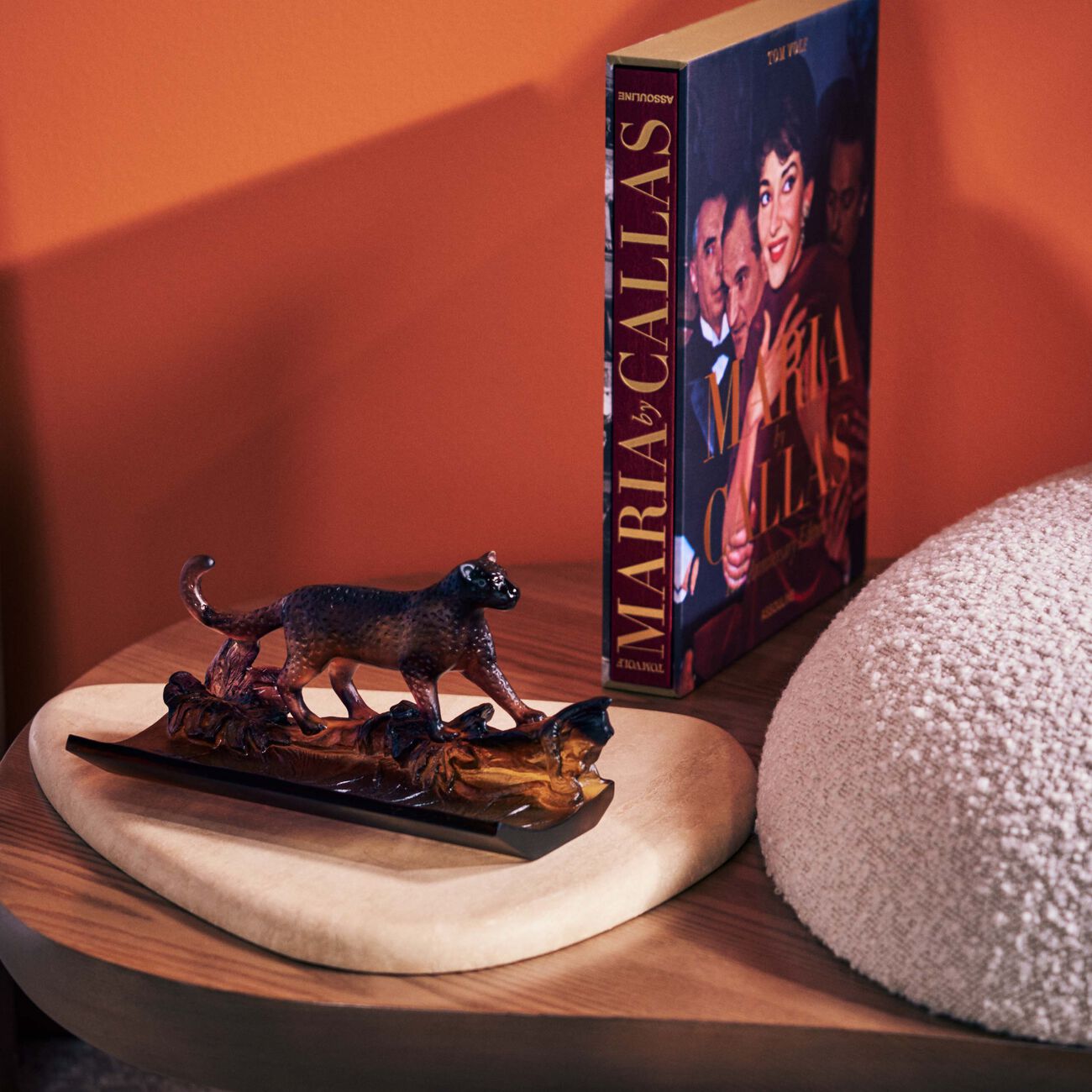 Leopard Pencil Holder Small Brown daum leopard pencil holder small brown