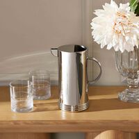 Thorpe Pitcher Stainless Steel ralph lauren home thorpe pitcher stainless steel
