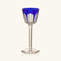 baccarat harcourt rhine wine glass clear