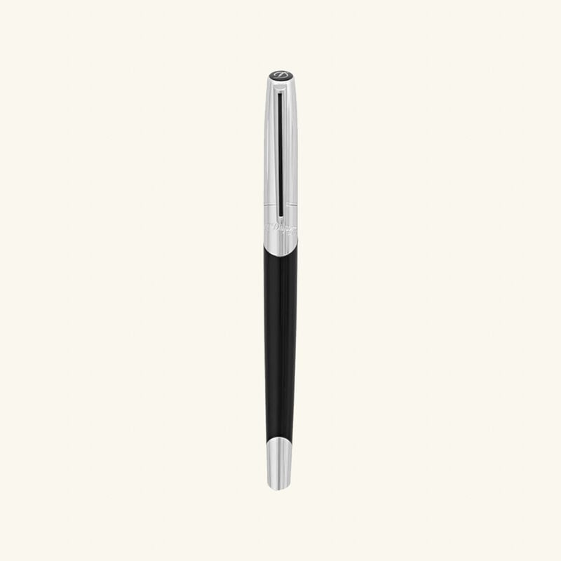 st dupont defi millennium rollerball pen silver