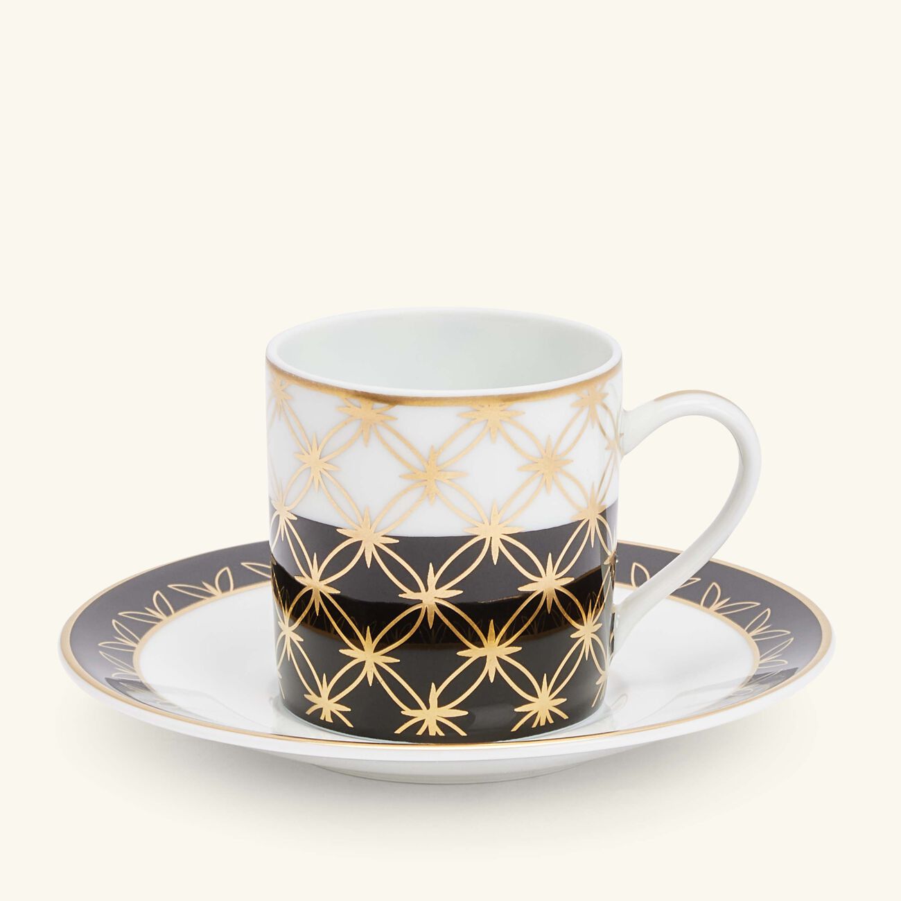 Kyoto Coffee Cup And Saucer White pinto paris kyoto coffee cup and saucer white