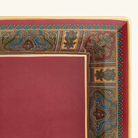 etro cachemire trinket tray square small red