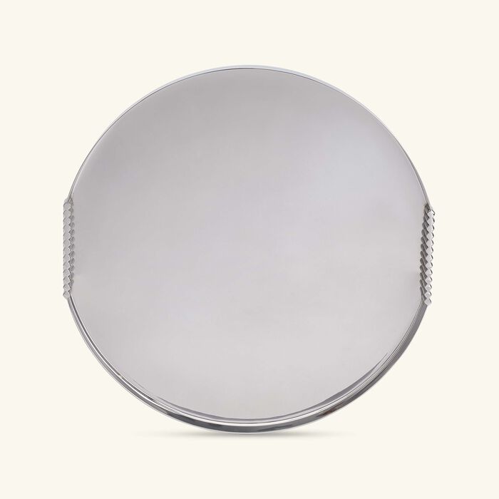 رالف لورين هوم صينية الضيافة ثورب دائرية متوسطة من الستانلس ستيل