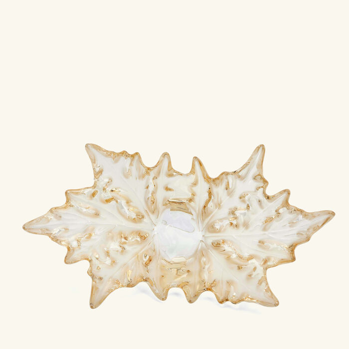 Champs-Élysées Centerpiece Large Gold lalique champs lys es centerpiece large gold