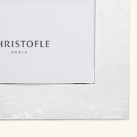 christofle graffiti picture frame silver plated 13x18cm