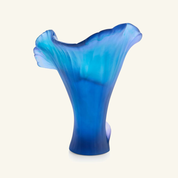 Arum Vase Medium Blue daum arum vase medium blue