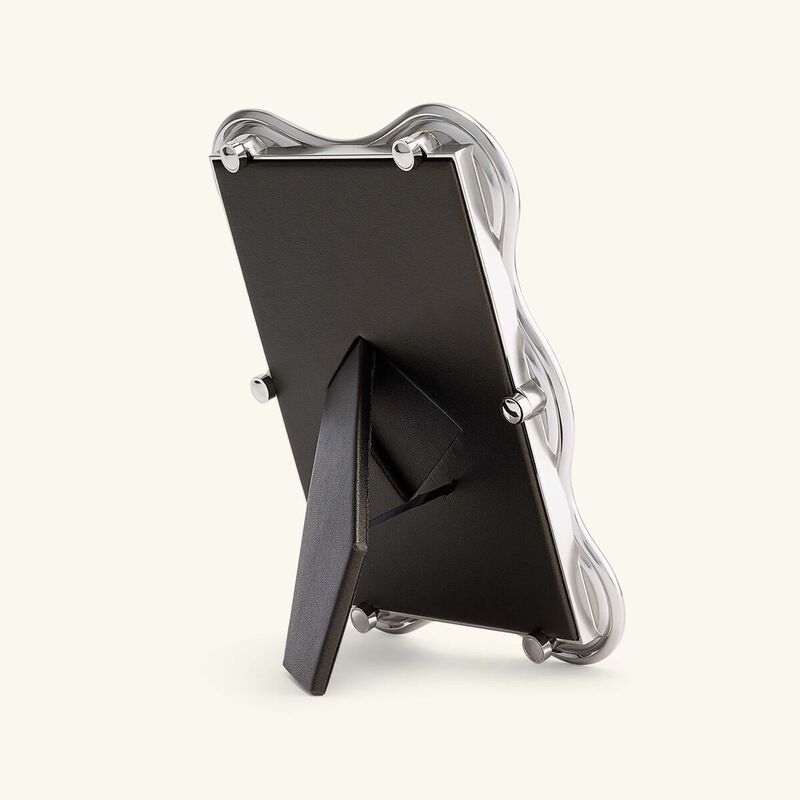 Ripple Frame 13x 18 cm Platinum l objet ripple frame 13x 18 cm platinum