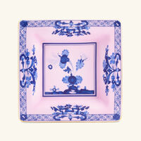 Oriente Italiano Azalea Trinket Tray Square Small Pink ginori 1735 oriente italiano azalea trinket tray square small pink