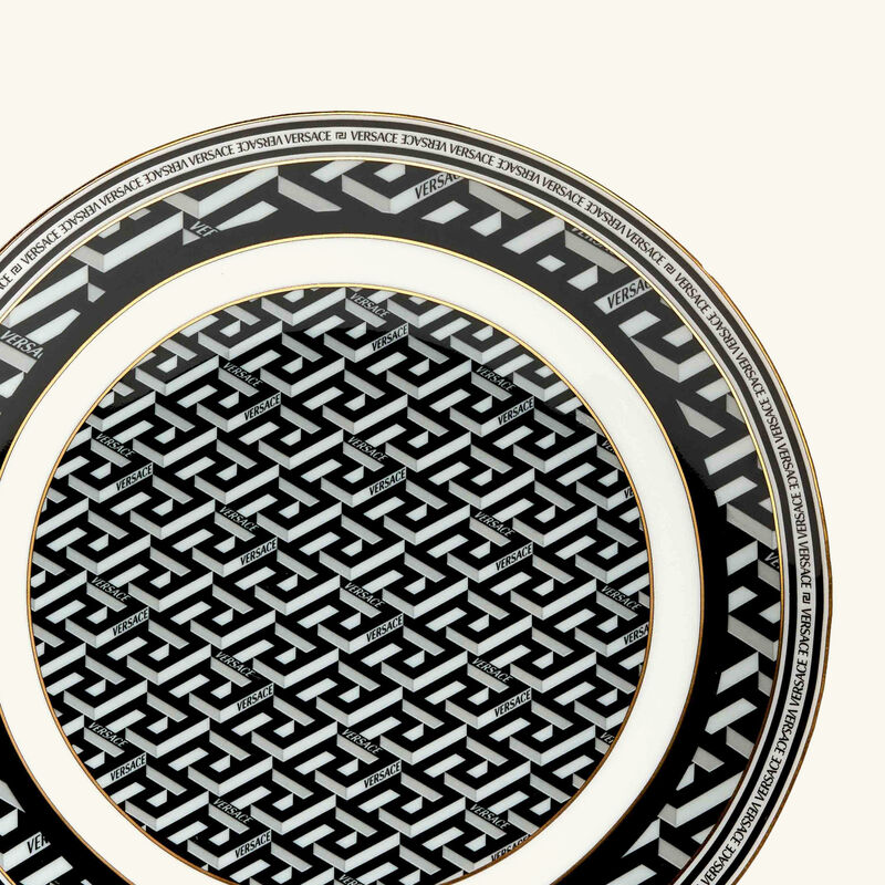 فيرساتشي طبق الخبز والزبدة لا جريكا سيغنتشر دائري 16 سم