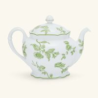 bernardaud albertine tea pot green