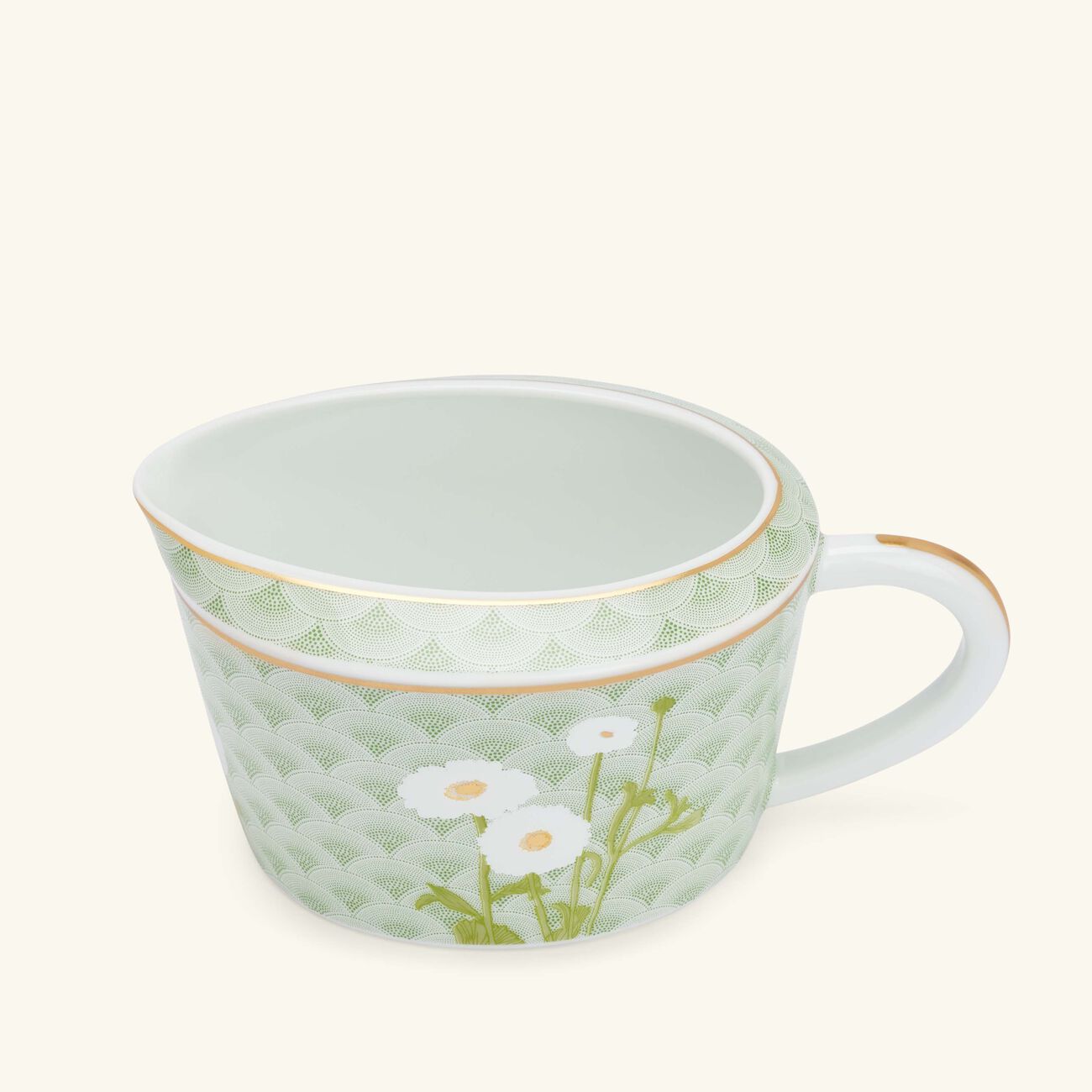 bernardaud praiana gravy boat green