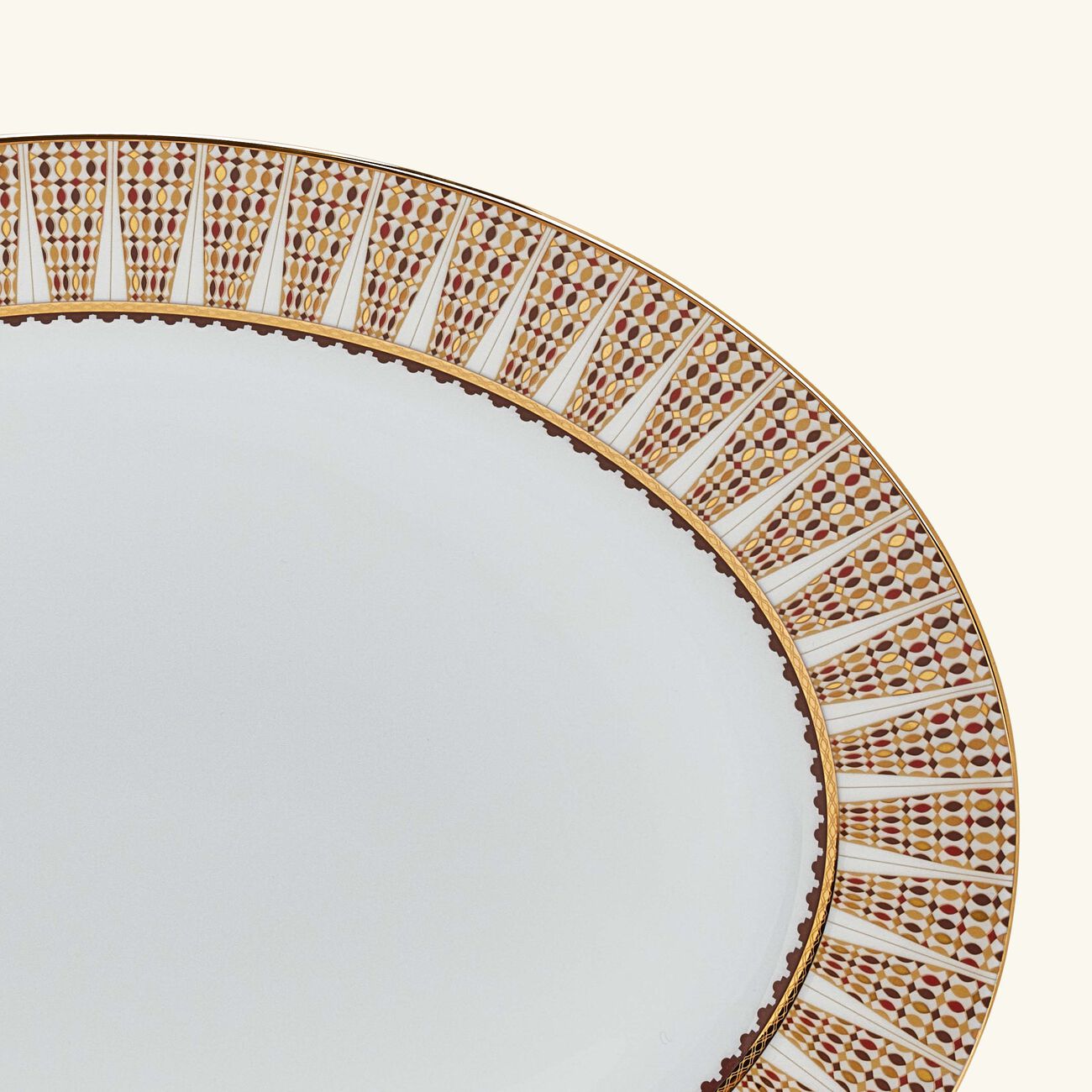 Cavalier Royal Serving Platter Oval Gold 40cm haviland cavalier royal serving platter oval gold 40cm