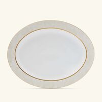 bernardaud sauvage blanc salad plate round gold 21cm