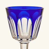 baccarat harcourt rhine wine glass clear
