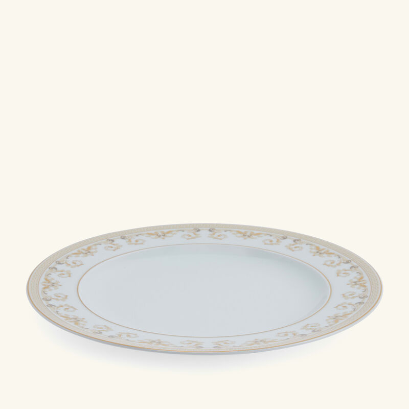 versace medusa gala dinner plate white 27cm
