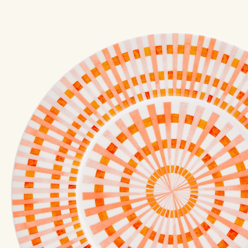 Terra Rosa Salad Plate Round Orange 21cm bernardaud terra rosa salad plate round orange 21cm