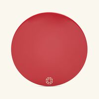 baccarat octogone coasters red set of 4