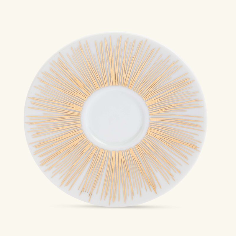 Tamrah by Razan Alazzouni Stripes Arabic Tea Cup & Saucer Gold Set of 2 silsal tamrah by razan alazzouni stripes arabic tea cup saucer gold set of 2