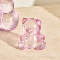 Teddy Air Sculpture Small Pink lalique teddy air sculpture small pink