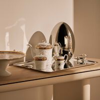 haviland cavalier royale teapot gold