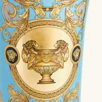 فيرساتشي مزهرية ميدوزا جالا بلو متوسطة زرقاء